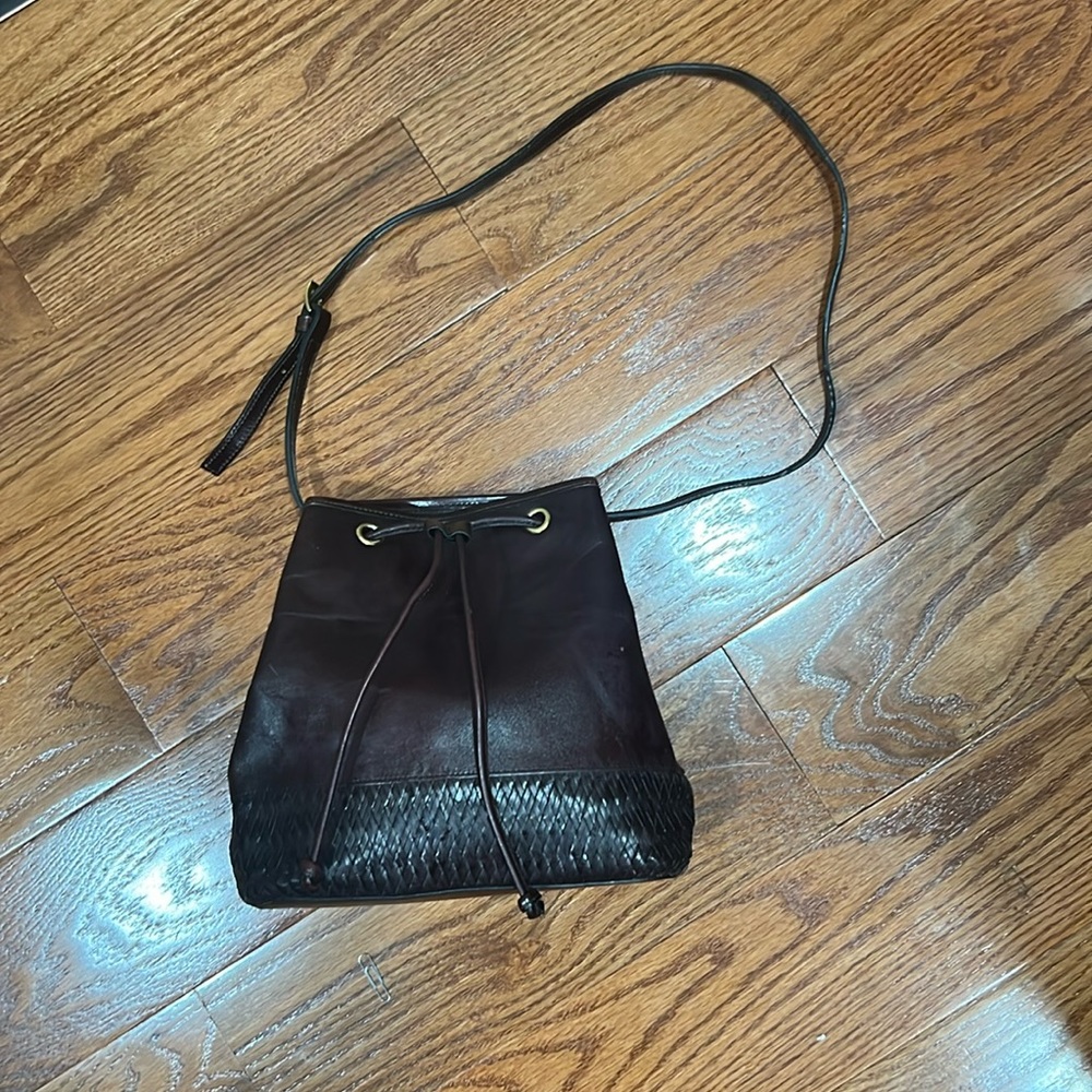 Etienne Aigner Dark Brown Hobo Bag
